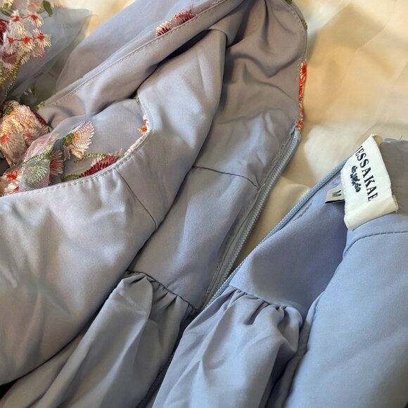 JessaKae Margaret Midi Dress (blue - medium) - Picture 9 of 12